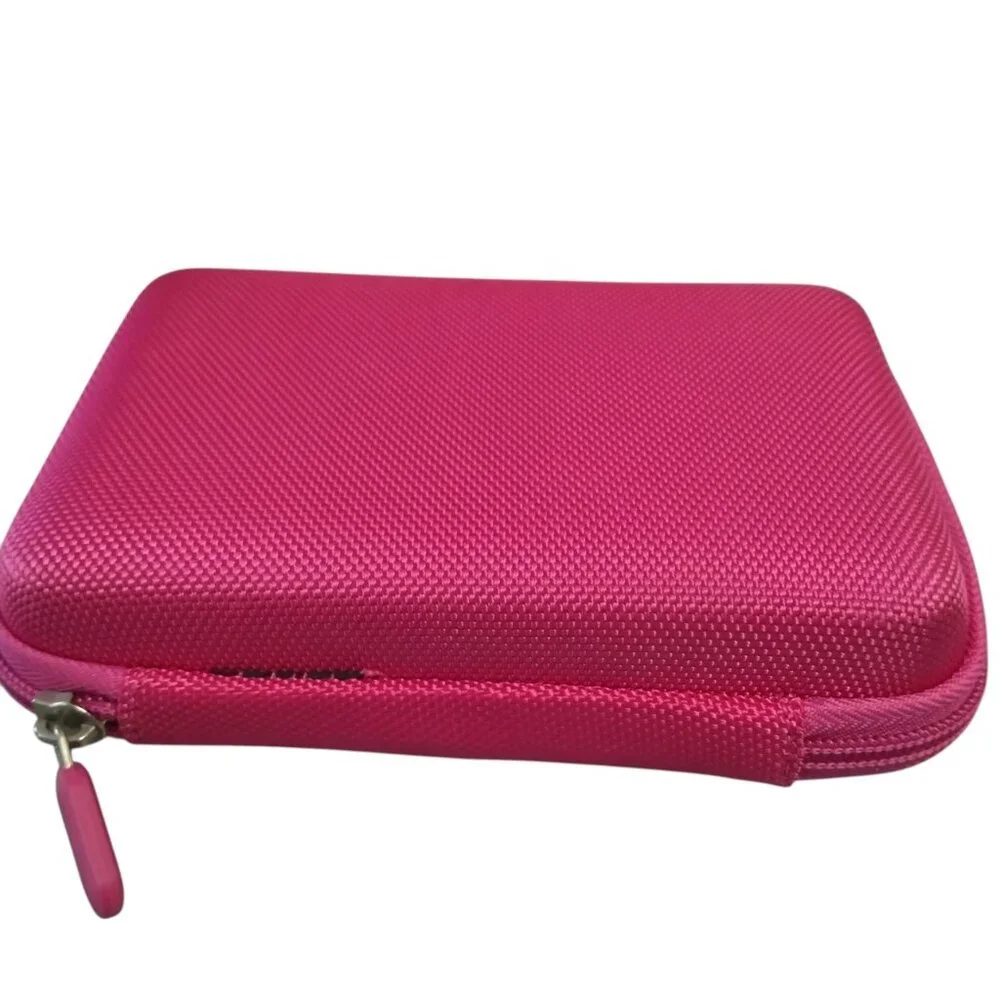 Pink Hardshell Zip Around Case Ipad/Tablet/Electronics